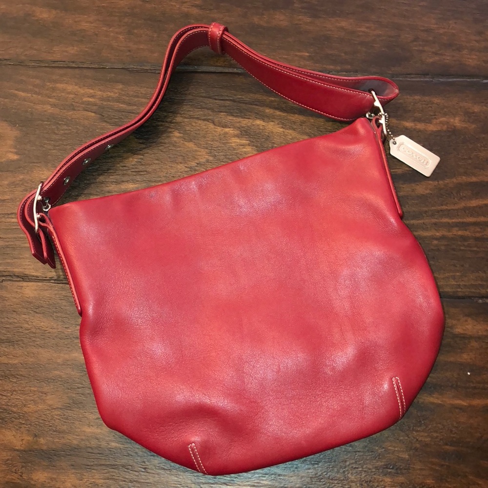Coach leather bag